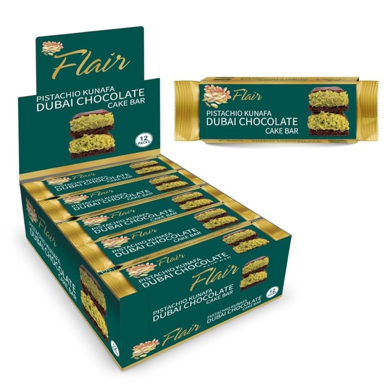 FLAIR DUBAI CHOCOLATE 20 PK KUNAFA FLAIR DUBAI CHOCOLATE 20 PK KUNAFA