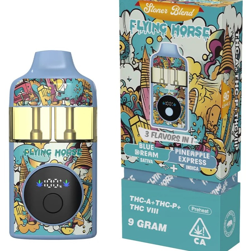 FLYING HORSE THCA 9GM BLUE DREAM PINEAPPLE EXPRESS FLYING HORSE THCA 9GM BLUE DREAM PINEAPPLE EXPRESS
