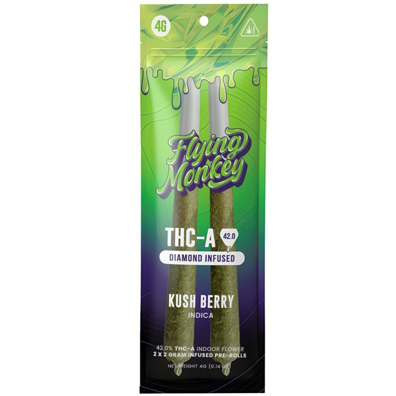 FLYING KUSH THC A PRE ROLLS 1.75GM 20CT FLYING KUSH THC A PRE ROLLS 1.75GM 20CT