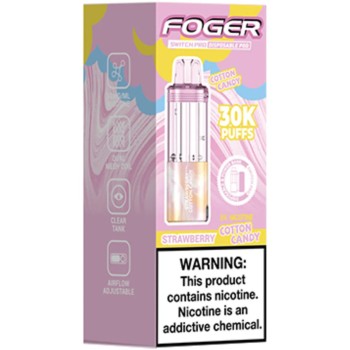 FOGER SWITCH PRO KIT 30K STRAWBERRY COTTON CANDY