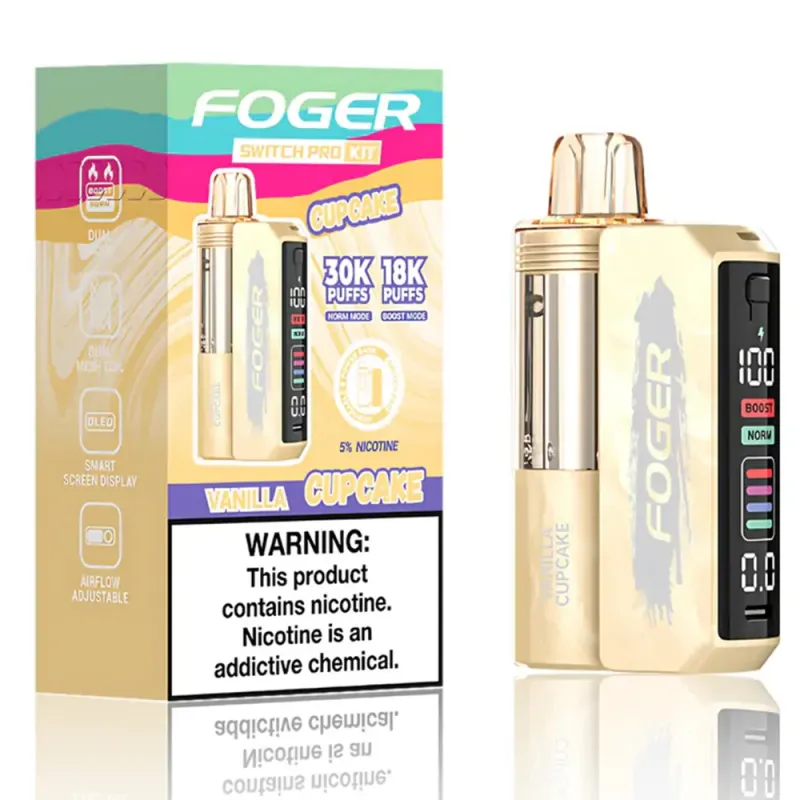 FOGER SWITCH PRO KIT 30K VANILLA CUPCAKE