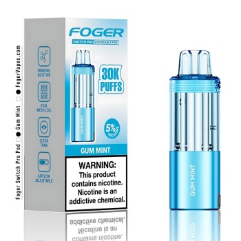 FOGGER POD 30K PUFFS GUM MINT