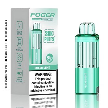 FOGGER POD 30K PUFFS MIAMI MINT