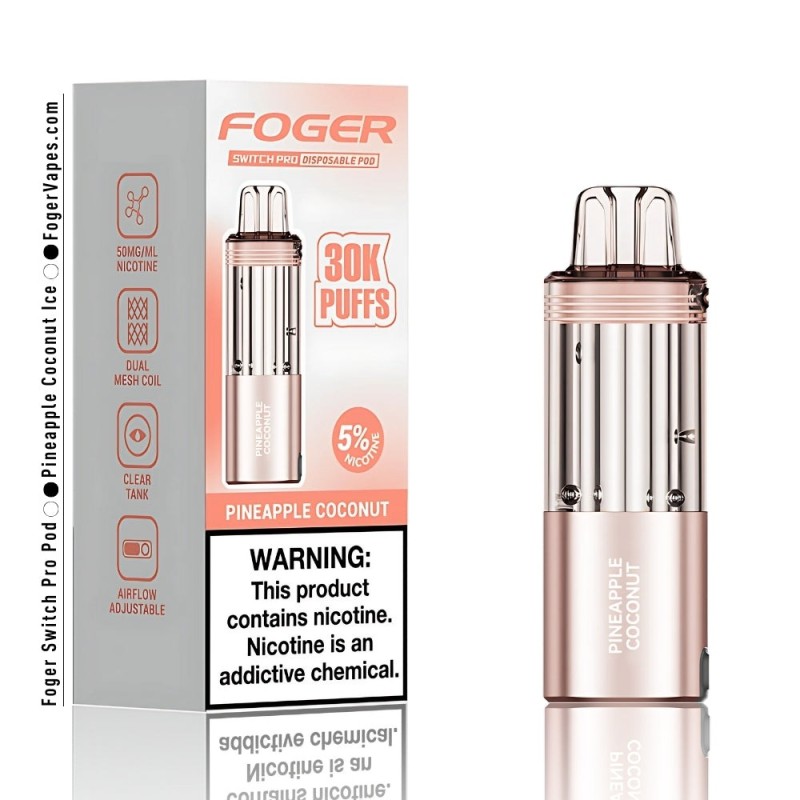 FOGGER POD 30K PUFFS PINEAPPLE COCONUT