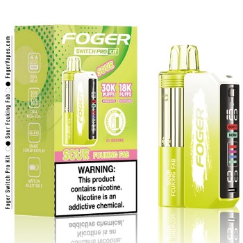FOGGER POD 30K PUFFS SOUR FCUKING FAB