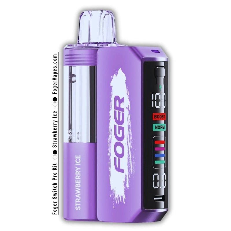 FOGGER SWITCH PRO KIT 30K STRAWBERRY ICE FOGGER SWITCH PRO KIT 30K STRAWBERRY ICE