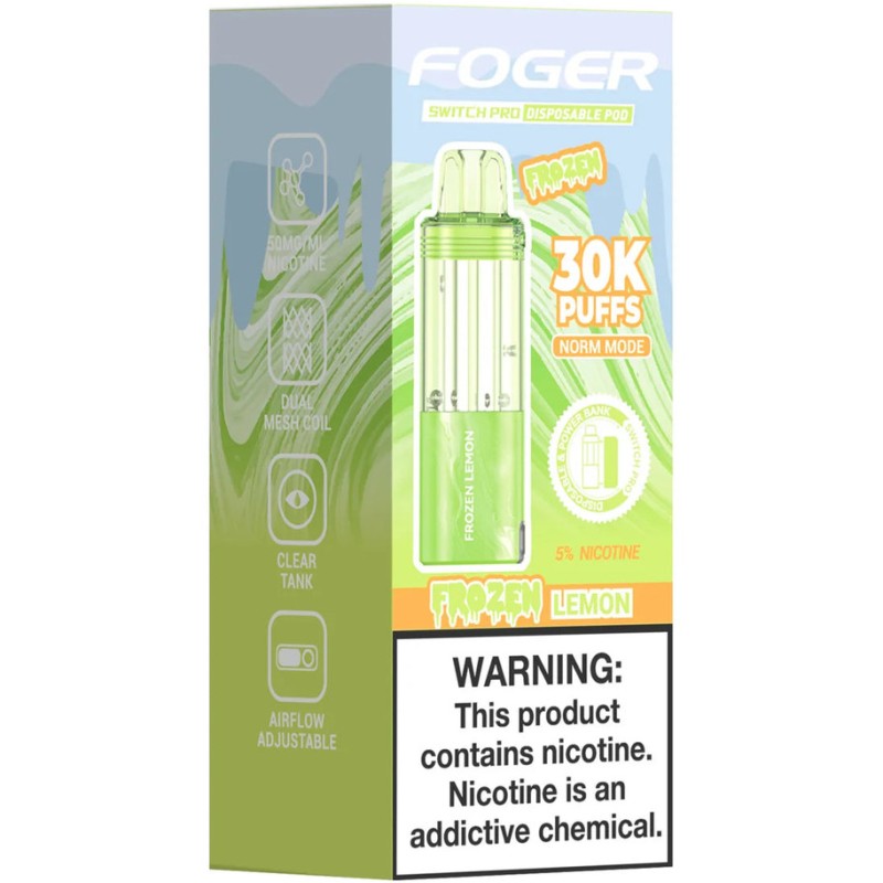 FOGGER POD 30K FROZEN LEMON