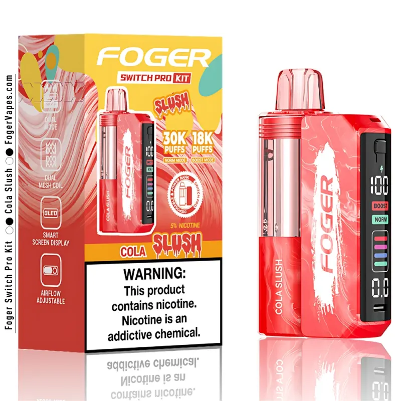 FOGGER POD 30K PUFFS COLA SLUSH