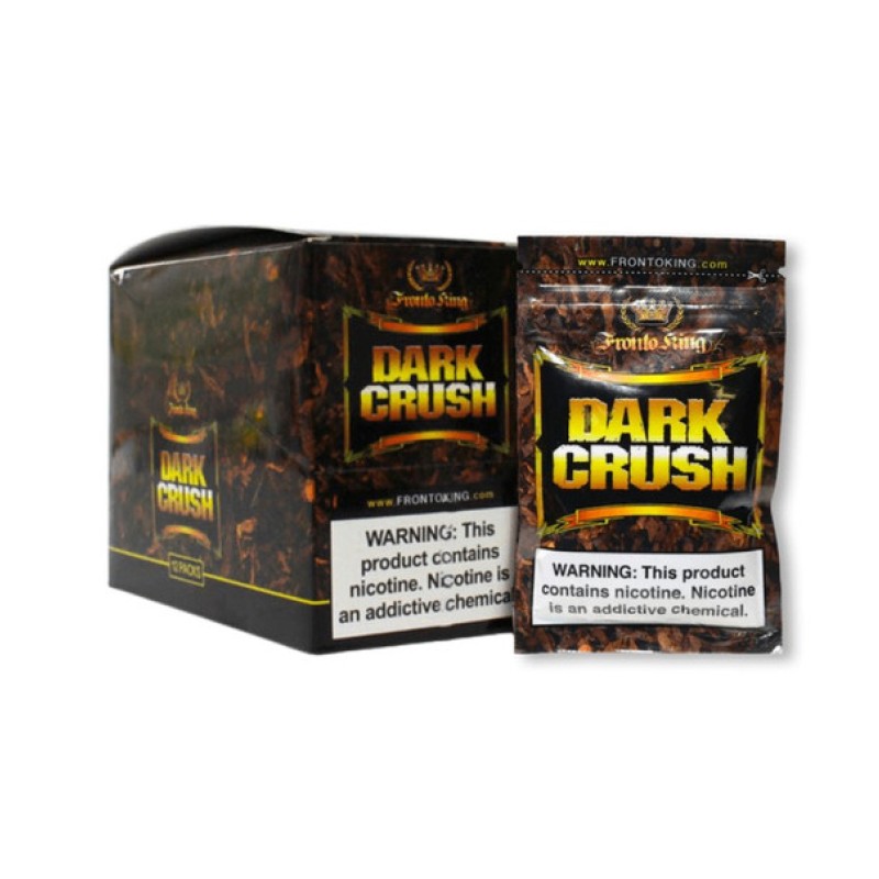 FRONTO KING DARK CRUSH BOTTLE 12GM PIPE TOBACCO FRONTO KING DARK CRUSH BOTTLE 12GM PIPE TOBACCO
