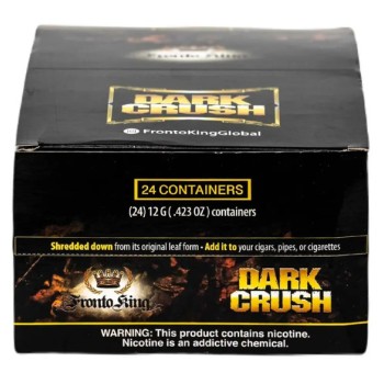 FRONTO KING DARK RUSH 6GM12PK PIPE TOBACCO FRONTO KING DARK RUSH 6GM12PK PIPE TOBACCO