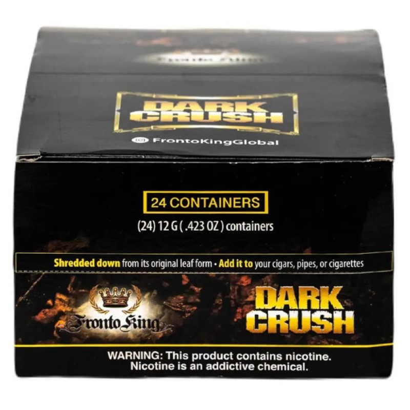 FRONTO KING DARK RUSH 6GM12PK PIPE TOBACCO FRONTO KING DARK RUSH 6GM12PK PIPE TOBACCO