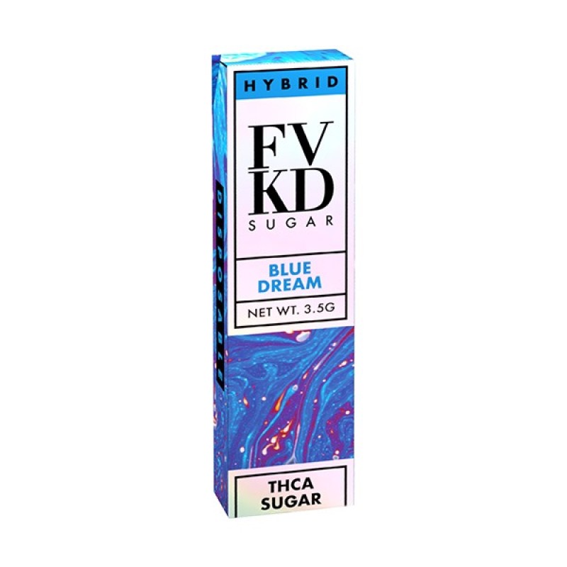 FVKD SUGAR THCA 3.5GM SATIVA 6PK BLUE TAFFY FVKD SUGAR THCA 3.5GM SATIVA 6PK BLUE TAFFY