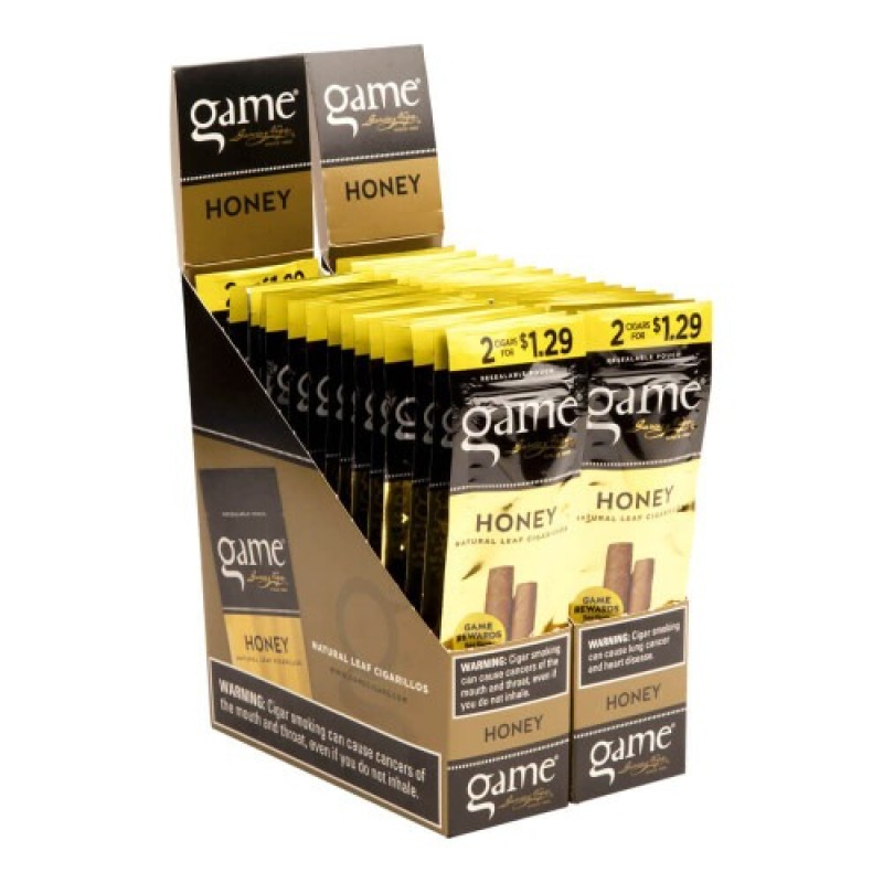 GAME 30 PK OF 2 CIGARS HONEY