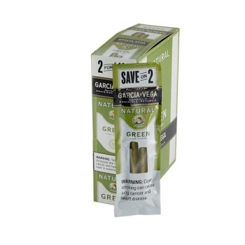 GARCIA Y VEGA 2 FOR 1.49 2PK /15 NATURAL GREEN GARCIA Y VEGA 2 FOR 1.49 2PK /15 NATURAL GREEN