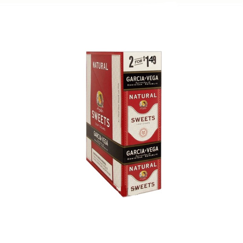 GARCIA Y VEGA 2 FOR 1.49 2PK /15 NATURAL SWEETS GARCIA Y VEGA 2 FOR 1.49 2PK /15 NATURAL SWEETS