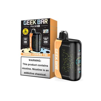 GEEK BAR PULSE X 25000 ORANGE FCUKING FAB GEEK BAR PULSE X 25000 ORANGE FCUKING FAB