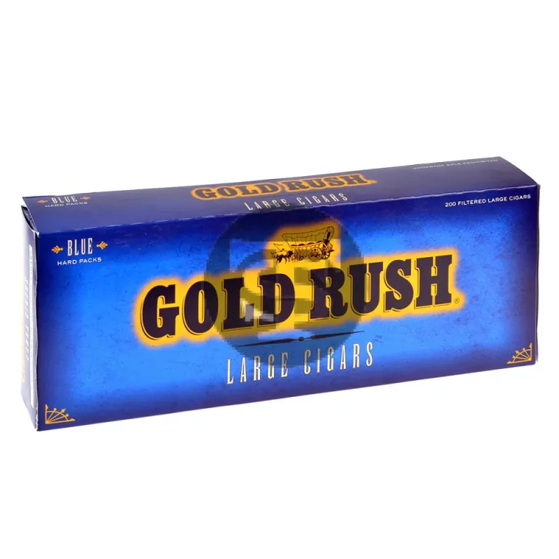 GOLD RUSH 100MG 40 POUCHES 2 PK BLUE RAZ