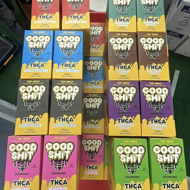 GOOD SHIT THCA 3CT/10PK 4.5GM GOOD SHIT THCA 3CT/10PK 4.5GM