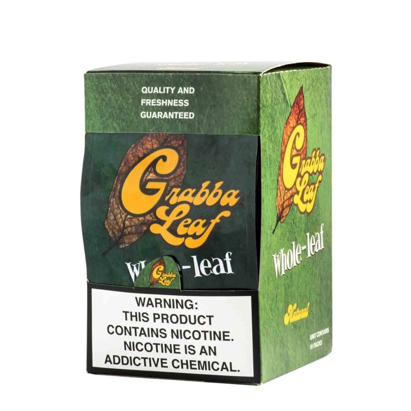 GRABBA LEAF WHOLE LEAF NATURAL GRABBA LEAF WHOLE LEAF NATURAL