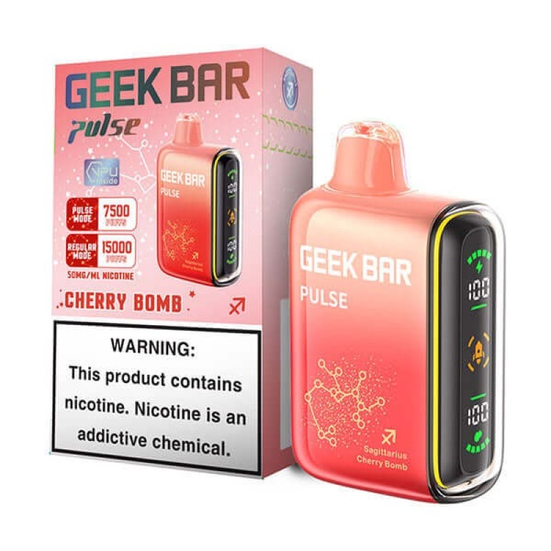 Geek Bar Pulse15000 Cherry Bomb Geek Bar Pulse15000 Cherry Bomb