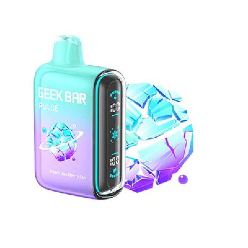 Geek Bar Pulse15000 Frozen Blackberry Fab Geek Bar Pulse15000 Frozen Blackberry Fab