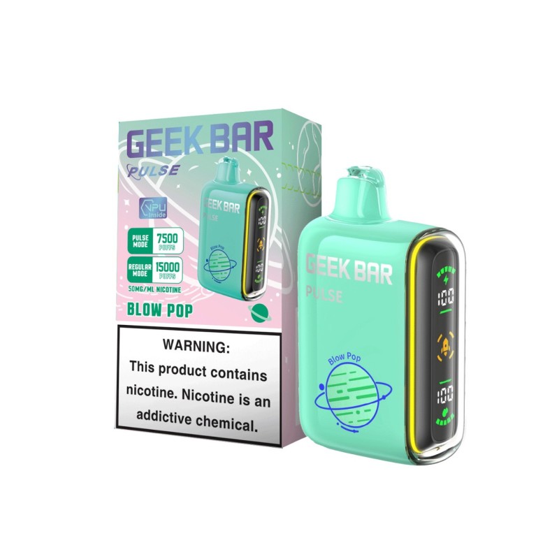 Geek Bar Pulse15000 Grape B - Pop Geek Bar Pulse15000 Grape B - Pop