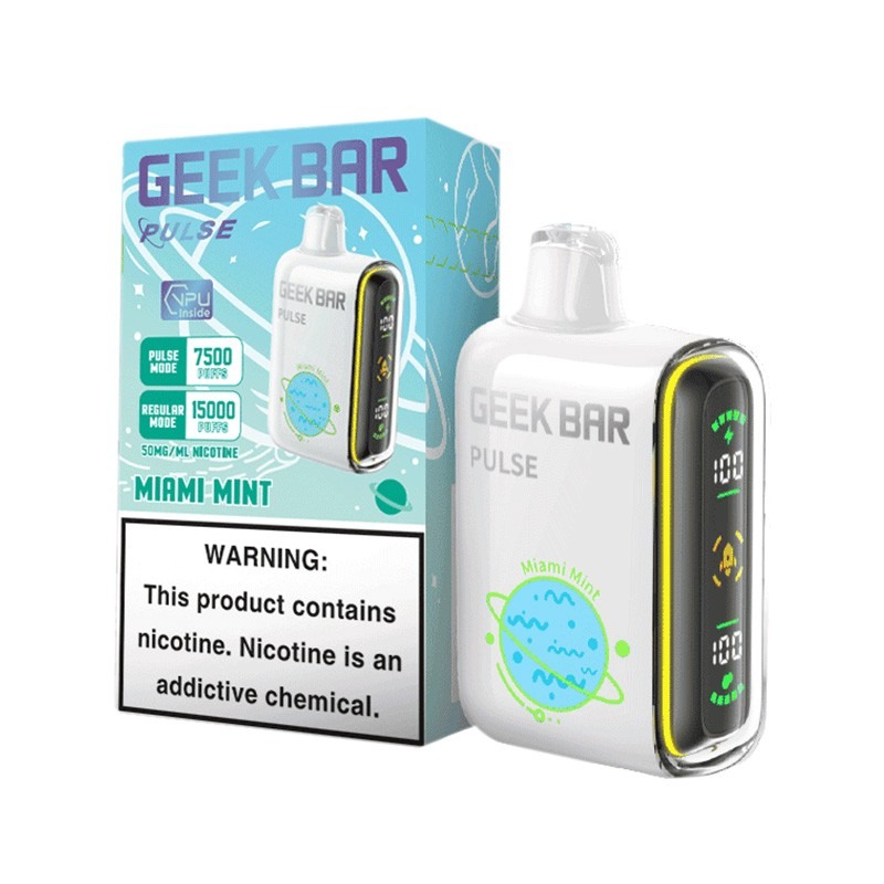 Geek Bar Pulse15000 Miami Mint ZERO Geek Bar Pulse15000 Miami Mint ZERO