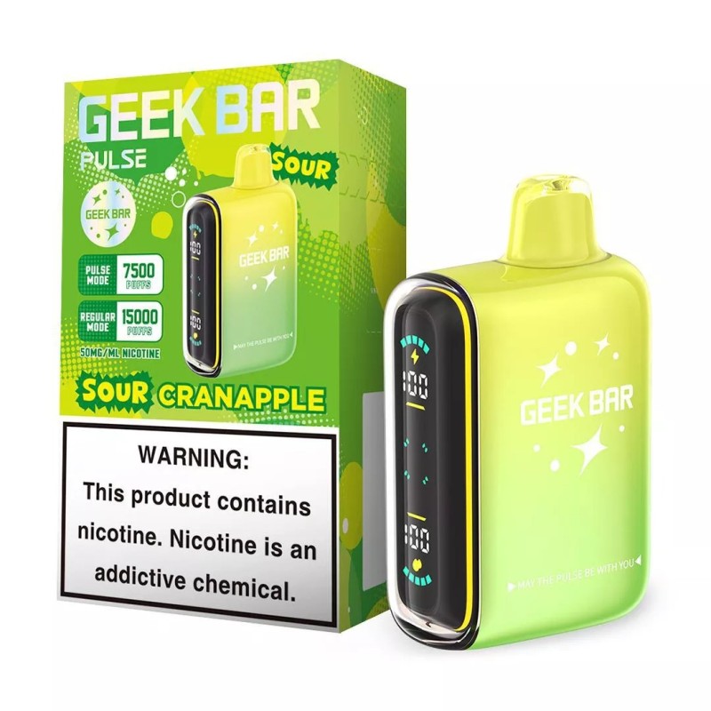 Geek Bar Pulse15000 Sour Cranapple Geek Bar Pulse15000 Sour Cranapple