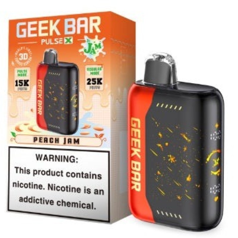 Geekbar PULSE X 25000 PEACH JAM Geekbar PULSE X 25000 PEACH JAM