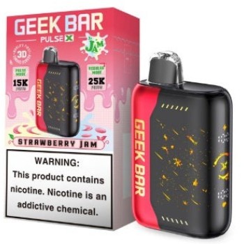 Geekbar PULSE X 25000 STRAWBERRY JAM Geekbar PULSE X 25000 STRAWBERRY JAM