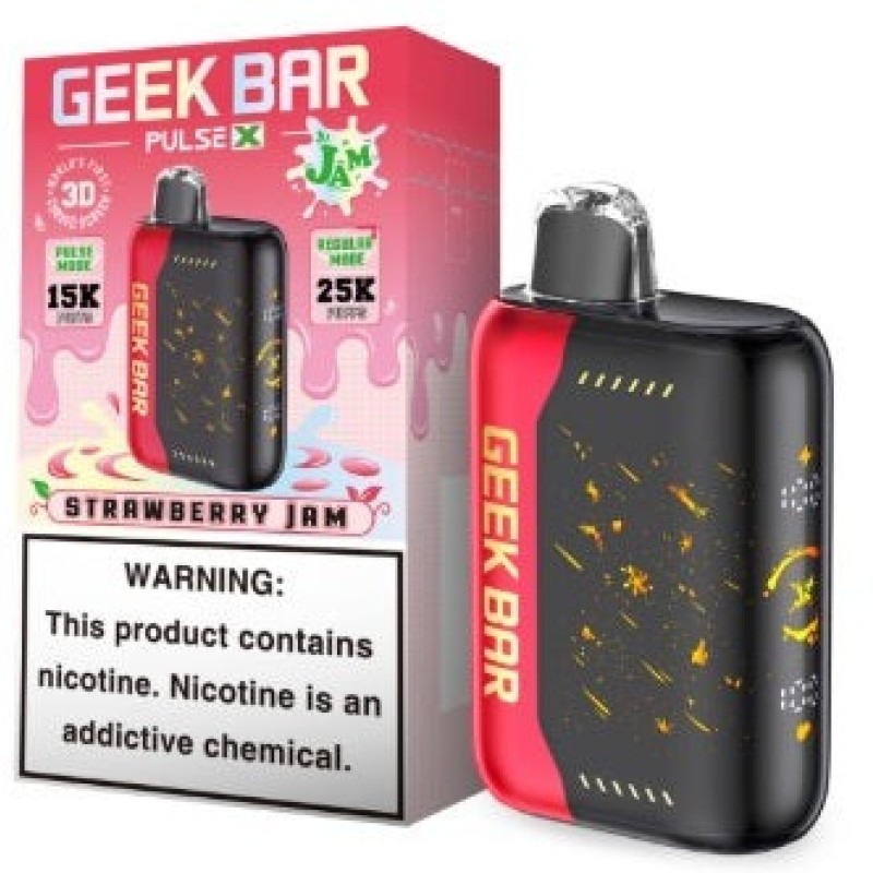 Geekbar PULSE X 25000 STRAWBERRY JAM