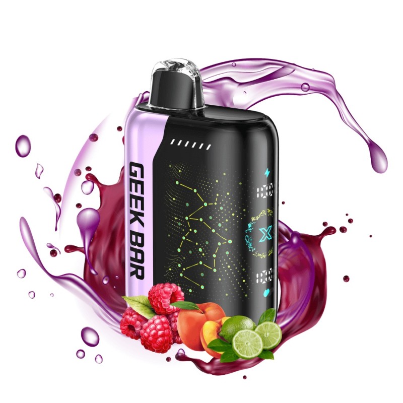 Geekbar PULSE X RASPBERRY PEACH LIME 25000