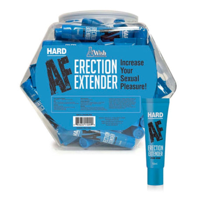 HARD AF ERECTION EXTENDER 10ML FISH BOWL