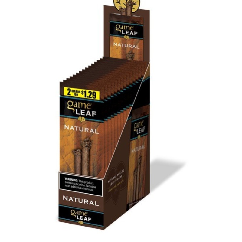 HD NATURAL LEAF CIGARILLOS 3/1.29 15/3 BLUE HD NATURAL LEAF CIGARILLOS 3/1.29 15/3 BLUE
