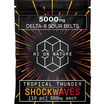 HI ON NATURE 5000MG 10PC SHOCKWAVE TROPICAL
