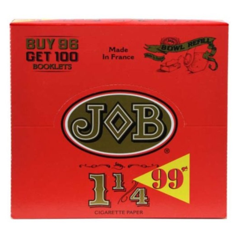 JOB 1 1/4 CIGARETTE PAPER 100 CT REFILL JOB 1 1/4 CIGARETTE PAPER 100 CT REFILL
