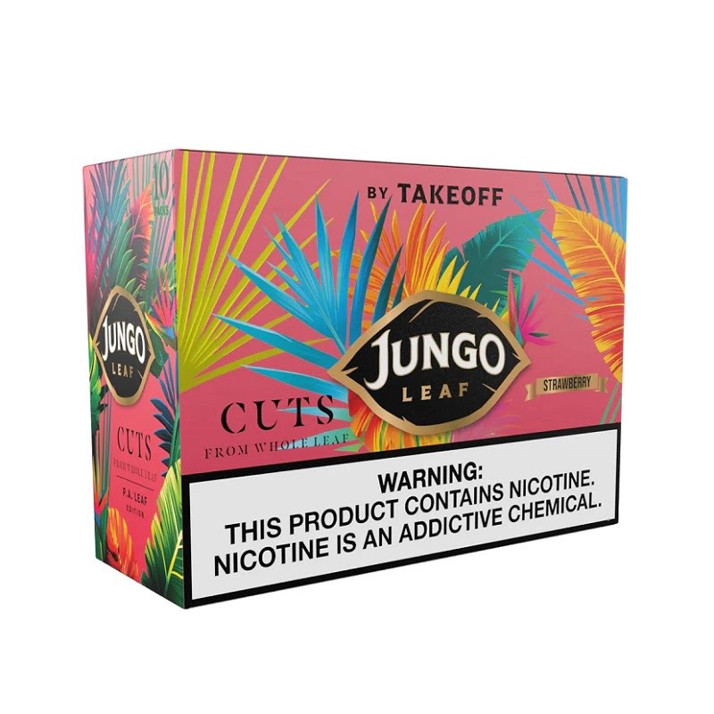 JUNGO LEAF CUTS 10PK STRAWBERRY JUNGO LEAF CUTS 10PK STRAWBERRY