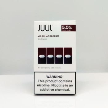 JUUL 6PK VIRGIN TOBBACCO 5%