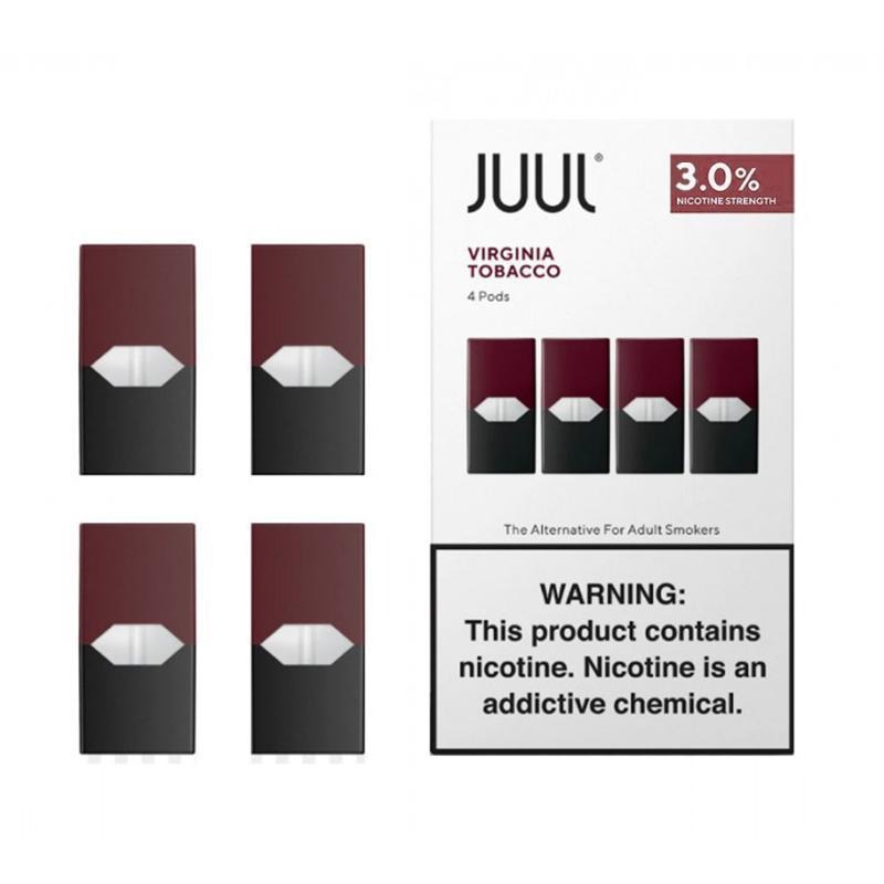 Juul Virg Tobacco 3% - 4 Pack Juul Virg Tobacco 3% - 4 Pack