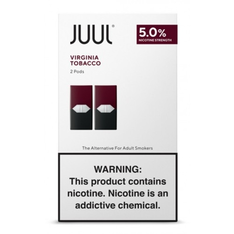 Juul Virg Tobacco 5% - 2 Pack Juul Virg Tobacco 5% - 2 Pack
