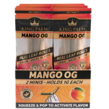KING PALM MINI 2 POUCH/PK 20 PER BOX MANGO OG