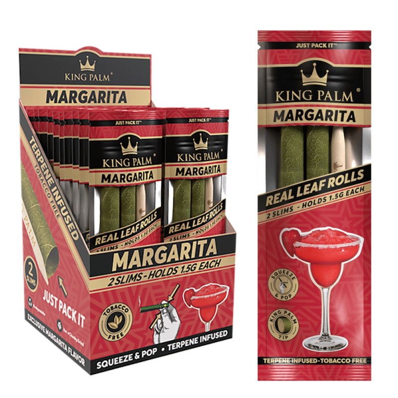 KING PALM MINI 2 SLIMS /PK 20 PER BOX MARGARITA KING PALM MINI 2 SLIMS /PK 20 PER BOX MARGARITA