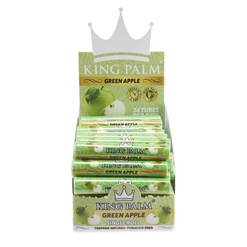 KING PALM MINI 1PK 24CT SINGLE GREEN APPLE KING PALM MINI 1PK 24CT SINGLE GREEN APPLE
