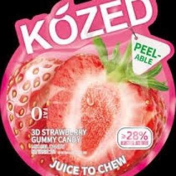 KOZED GUMMY 3D STRAWBERRY KOZED GUMMY 3D STRAWBERRY