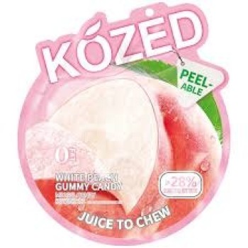 KOZED GUMMY WHITE PEACH KOZED GUMMY WHITE PEACH