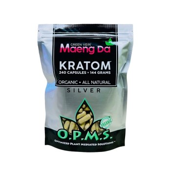 Kratom Maeng Da Green Vein 240 caps 144 grams
