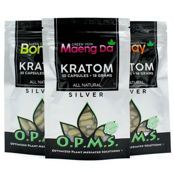 Kratom Maeng Da Green Vein 30 caps 18 grams