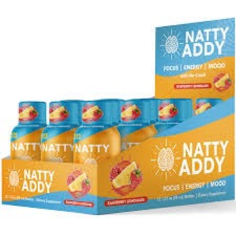 NATTY ADDY 12 / 2ML ENERGY DRINK RASPBERRY LEMONADE NATTY ADDY 12 / 2ML ENERGY DRINK RASPBERRY LEMONADE