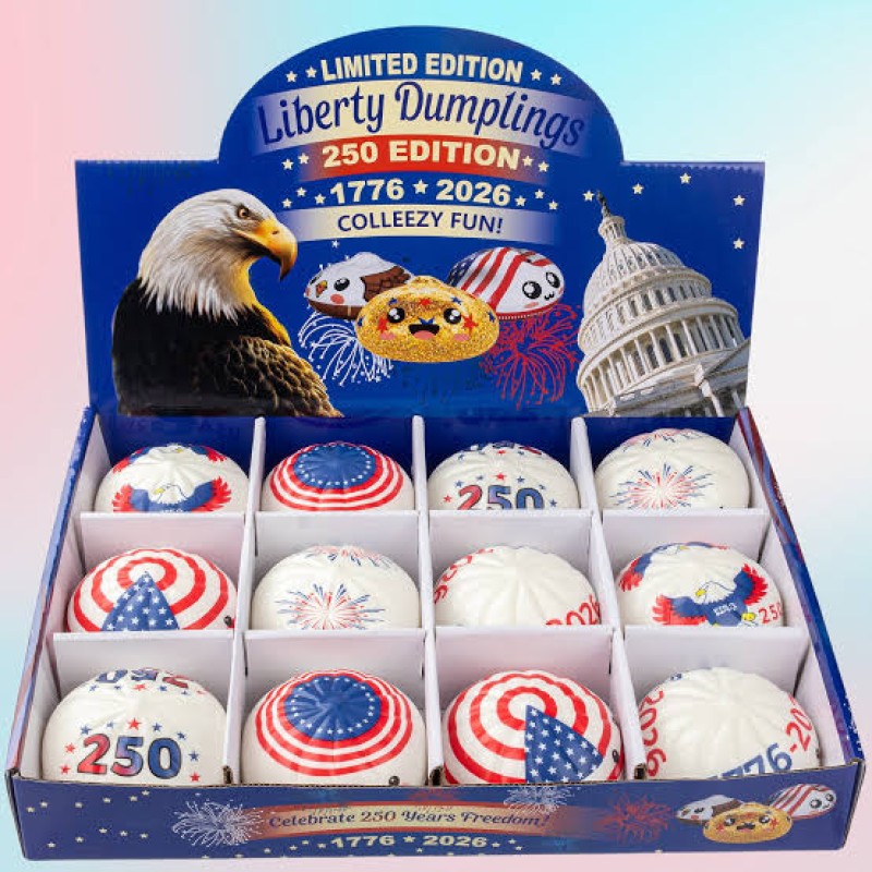 LIBERTY DUMPLING SENSORY TOY 12PCK