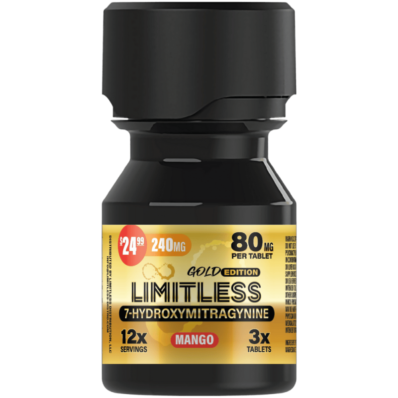 LIMITLESS 7 HYDROXIE 80MG 3CT BOTTLE